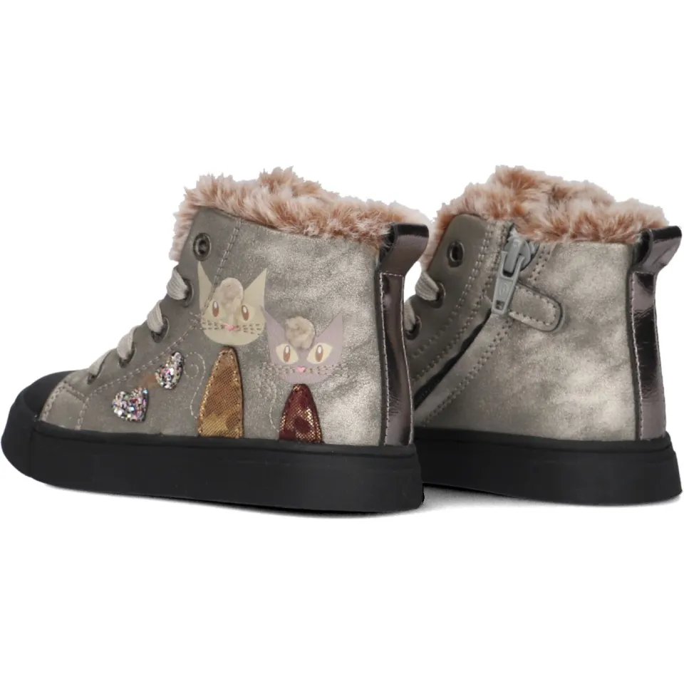 Shoesme veterboot goud, foto 3