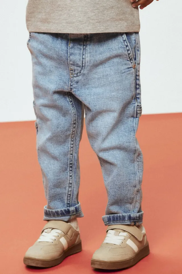 NAME IT MINI NMMBEN loose fit jeans vintage medium blue denim