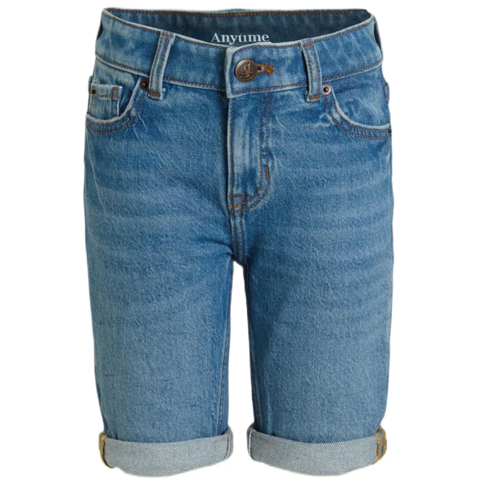 Anytime denim short blauw, foto 2