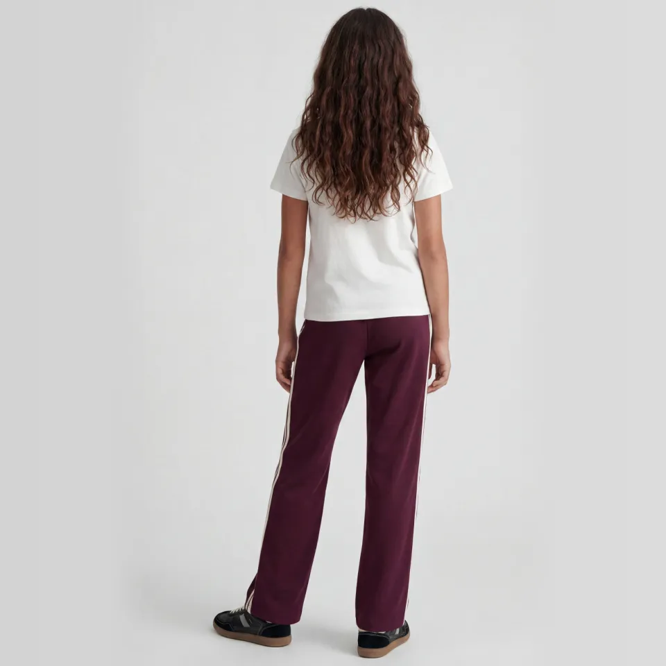 JJXX GIRL loose fit casual broek donkerrood, foto 4
