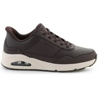 Skechers Slip-Ins Uno Banksia lage sneakers bruin, foto 3