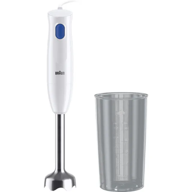 Braun MultiQuick 1 MQ10.001M staafmixer wit wit-blauw