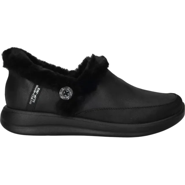 Skechers Slip-Ins Cozy Escape pantoffels zwart