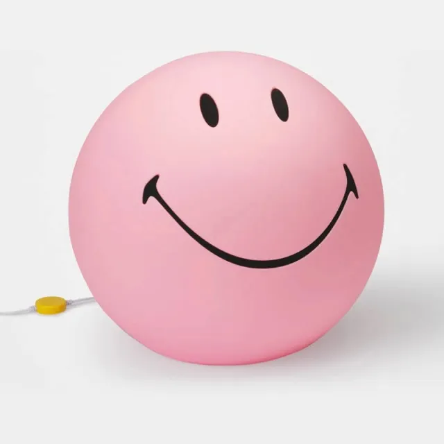 Mr Maria Smiley High Light lamp Smiley Pink