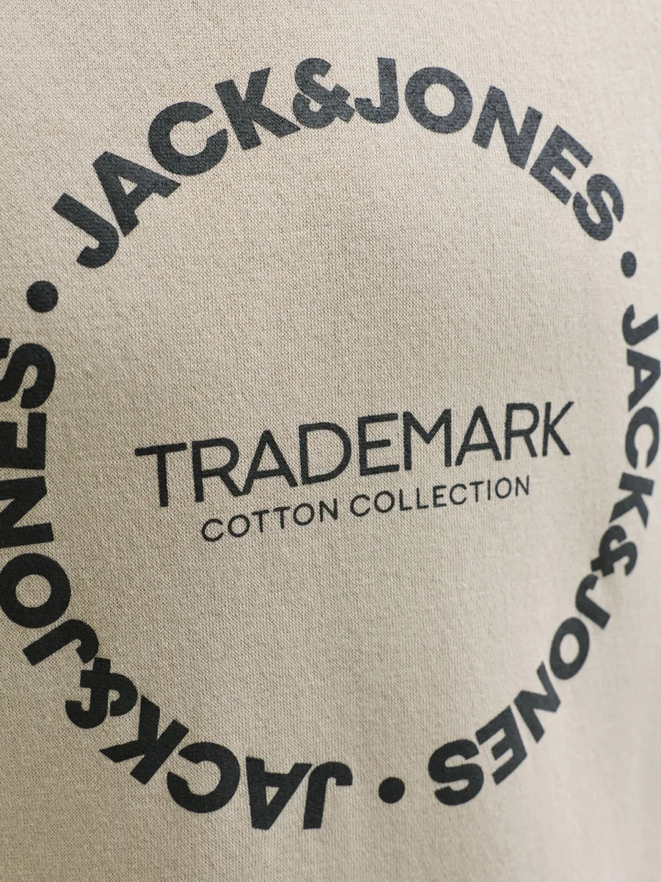 Jack & Jones JUNIOR hoodie met logo - beige, foto 7