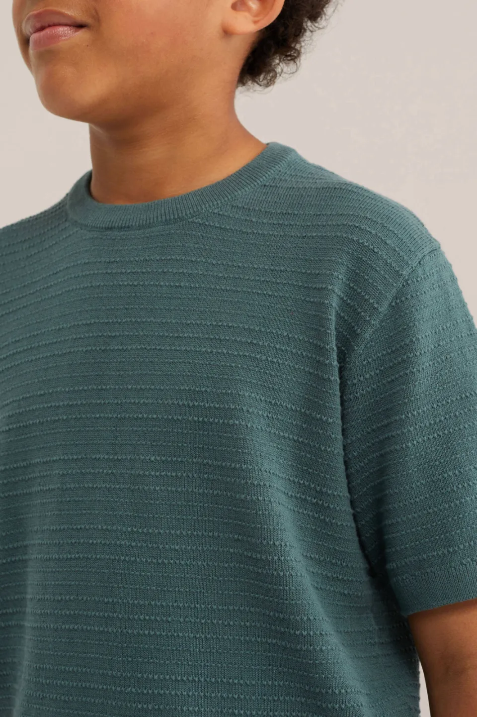 WE Fashion gebreide trui - petrol, foto 4