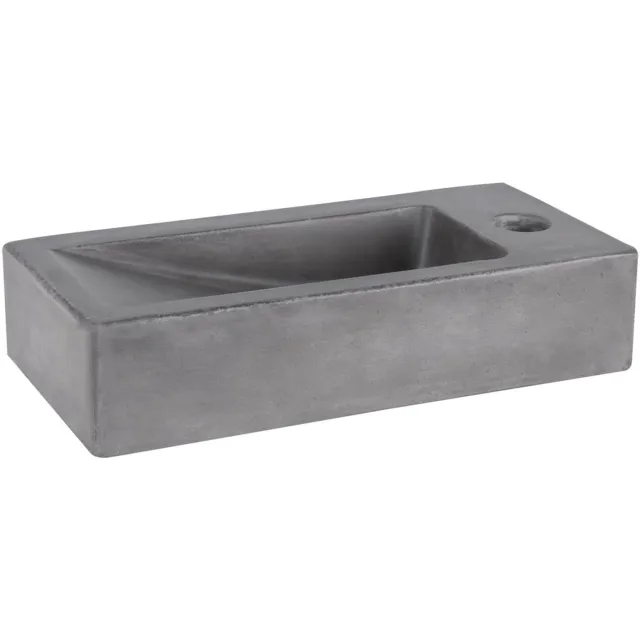Differnz Fontein Differnz Doni 36x16x8cm Donker Beton Grijs