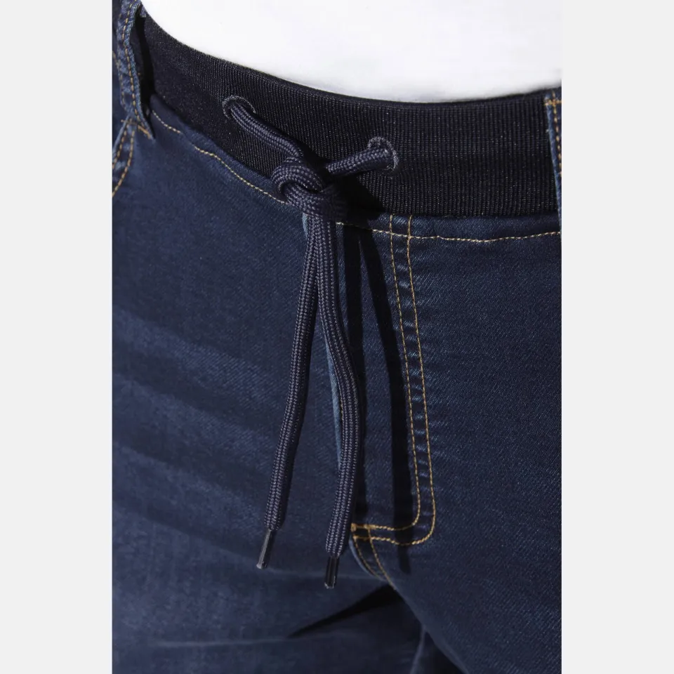Jan Vanderstorm HARLUND regular straight leg jeans donkerblauw blauw, foto 4