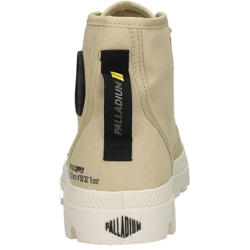 Palladium Pampa Hi HTG Supply hoge sneakers beige, foto 5