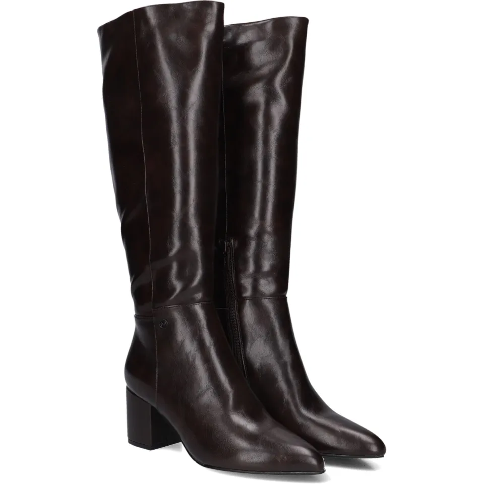 Mexx Pluck Mila hoge laarzen bruin, foto 3
