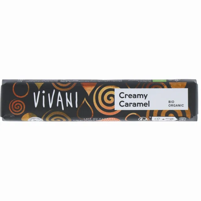 Vivani Chocolade Reep Creamy Caramel