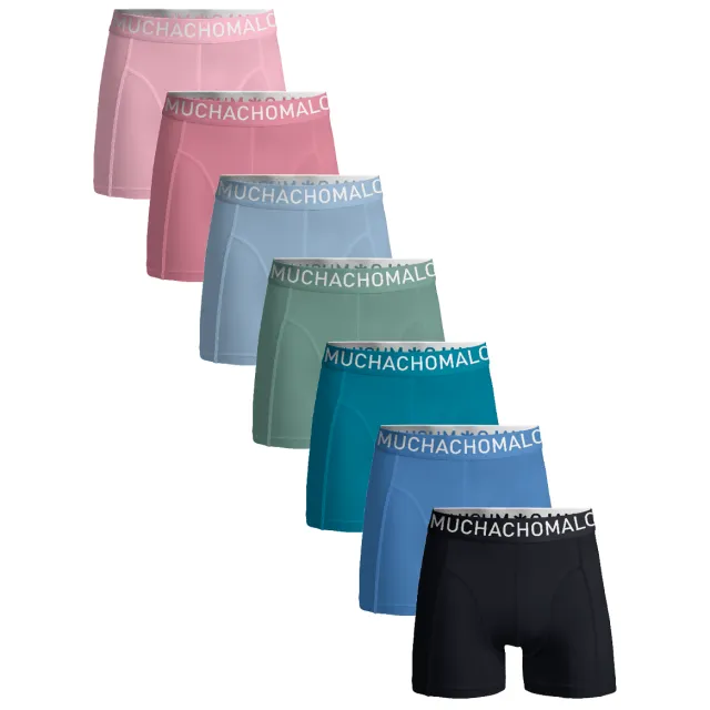 Muchachomalo Heren 7-pack Boxershorts Hello Sunshine Veelkleurig