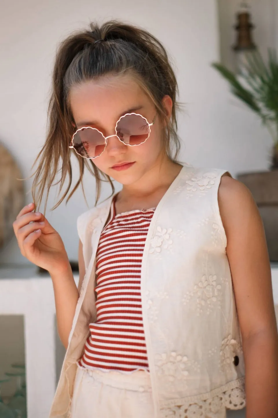 Like Flo gilet ecru, foto 6