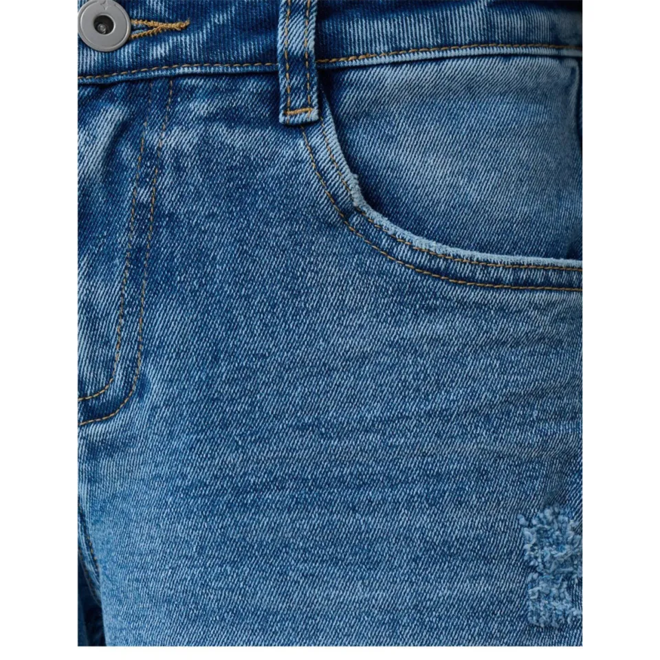 Shoeby loose fit jeans medium blue denim, foto 6