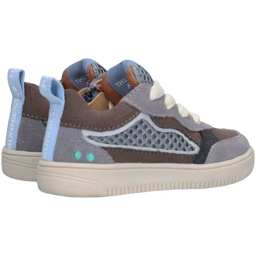 BunniesJR leren sneakers - beige/lichtblauw, foto 5