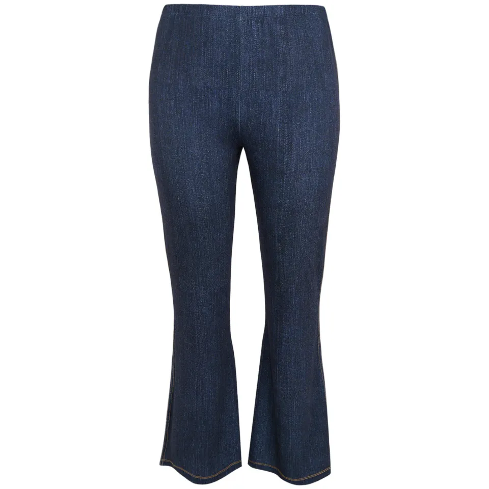 Yoek Dolce flared broek donkerblauw blauw, foto 2