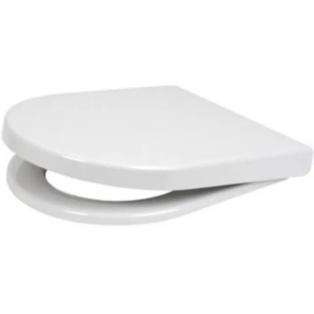 Plieger Plus-Compact toiletbril met deksel wit