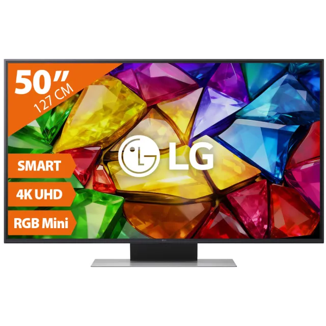 LG 50MRGB88B9B mini rgb-tv zwart
