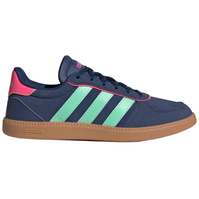 Adidas Sportswear Breaknet Sleek imitatieleren sneakers - donkerblauw/mintgroen Donkerblauw./mintgroen