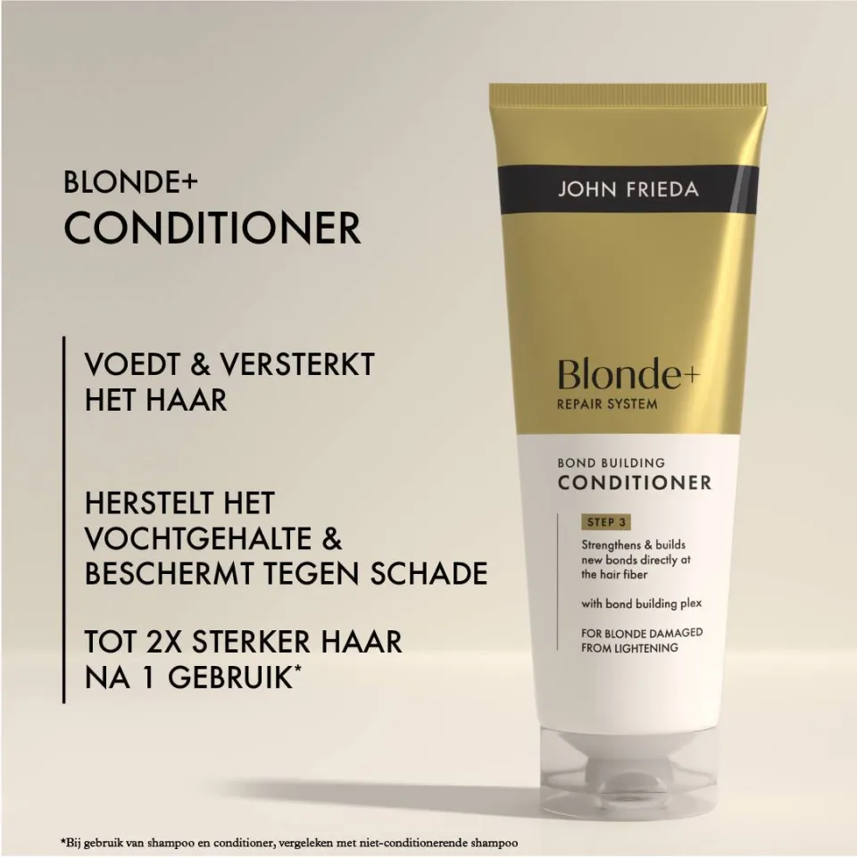 John Frieda Blonde+ Repair Bond Building conditioner, foto 4
