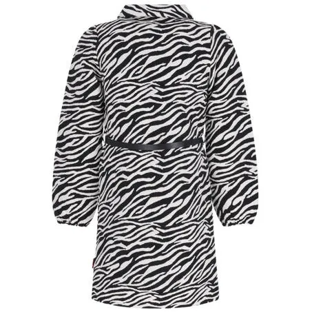 B.Nosy blousejurk met ceintuur en zebraprint zwart/wit, foto 4