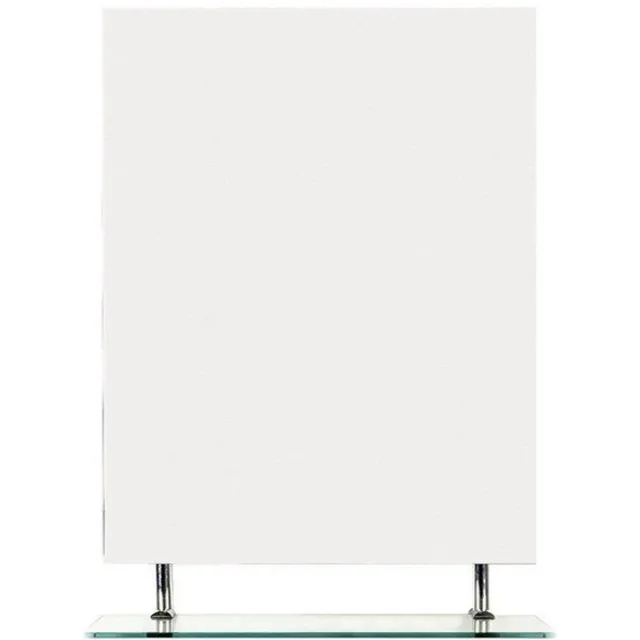 Sapho Badkamerspiegel Sapho Wega 70x80 cm met Planchet Glas Aluminium