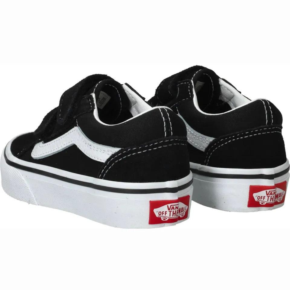 Vans Old Skool V Sneakers Meisjes Zwart, foto 3