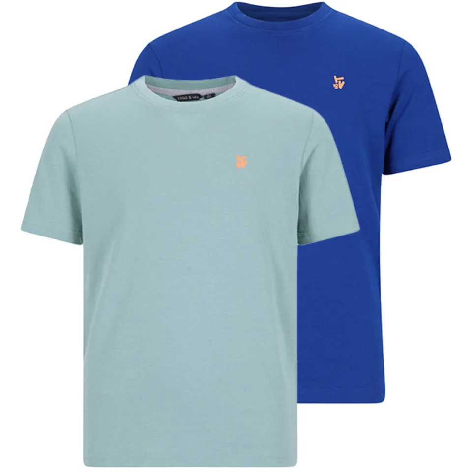 TYGO & vito Stan T-shirt hardblauw lichtblauw/hardblauw, foto 2