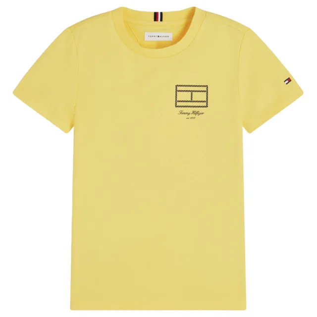 Tommy Hilfiger t-shirt geel, foto 2
