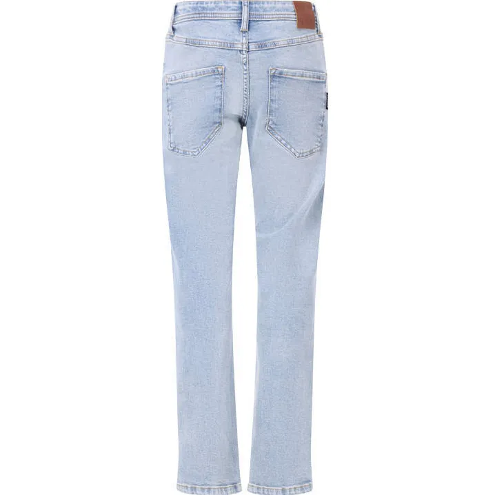 Retour Jeans straight leg jeans light blue denim, foto 2