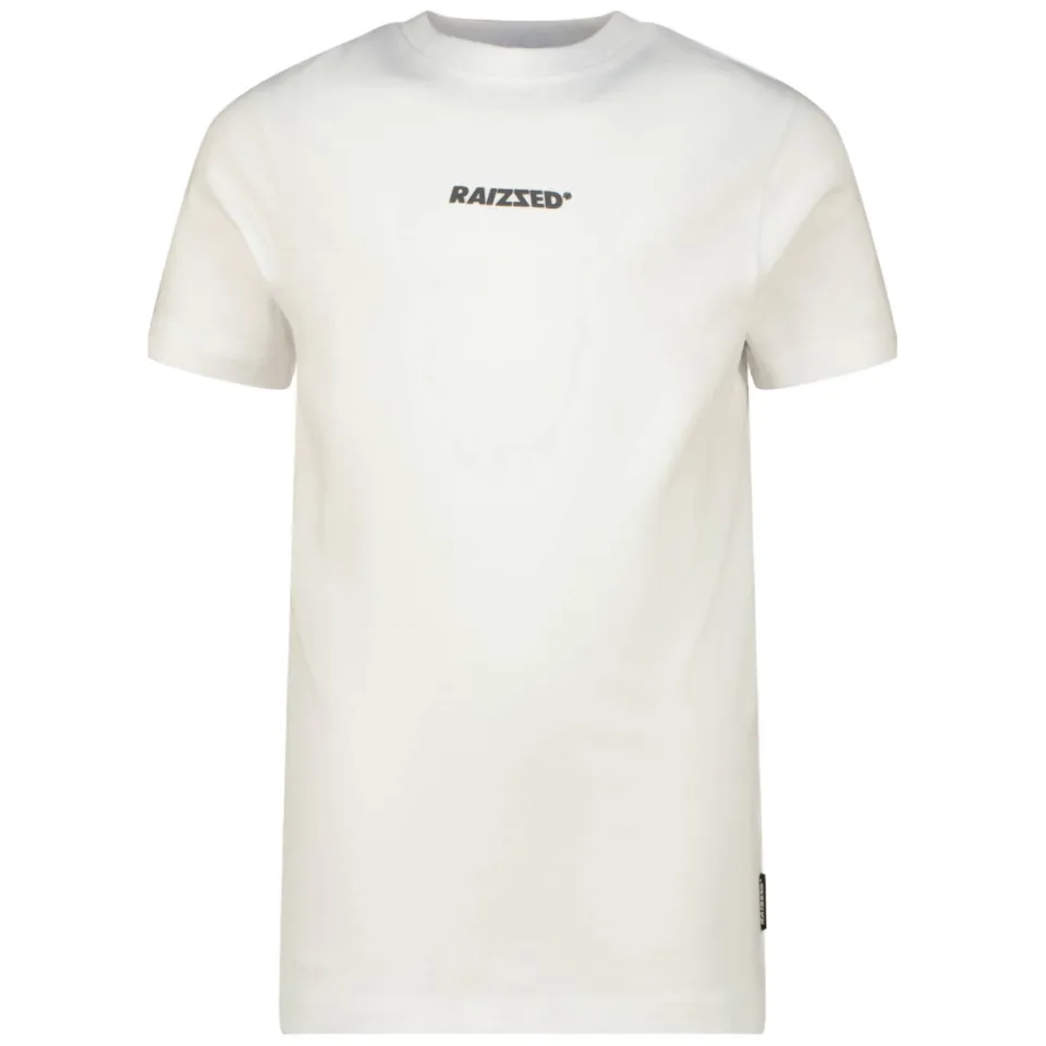 Raizzed T-shirt wit met logo, foto 2