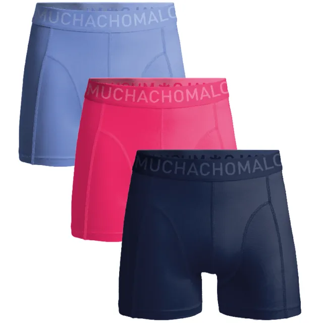Muchachomalo Heren 3-pack Boxershorts Microfiber Veelkleurig