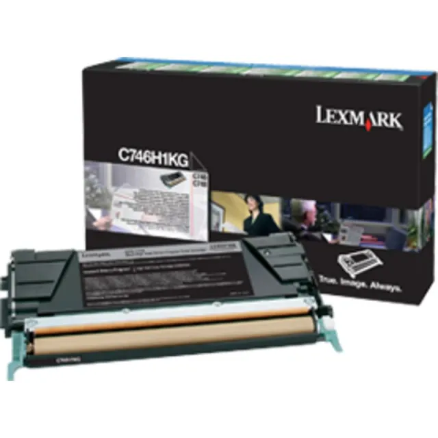 Lexmark C746H1KG Toner Zwart Hoge capaciteit