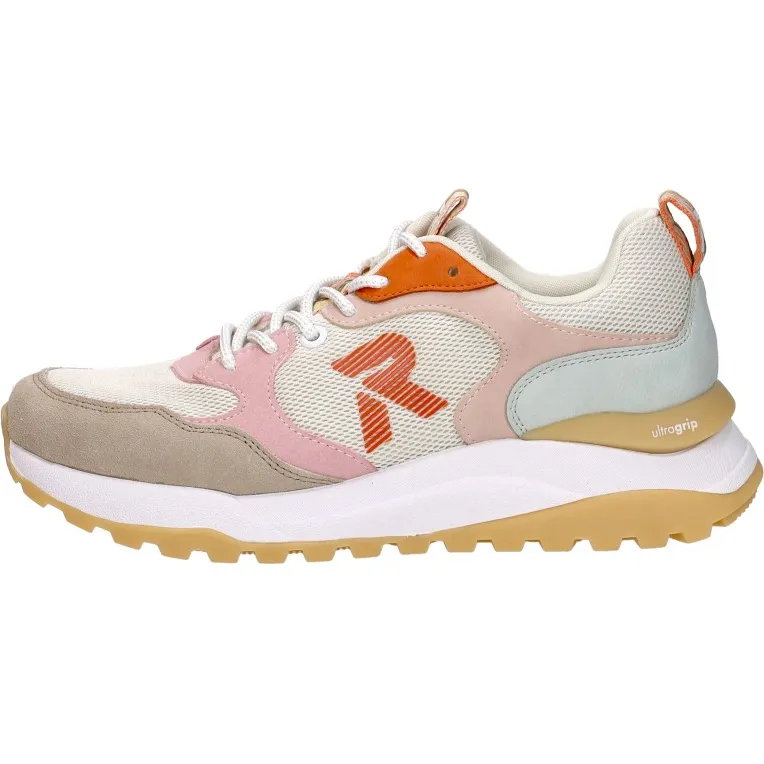Rieker lage sneaker roze, foto 2