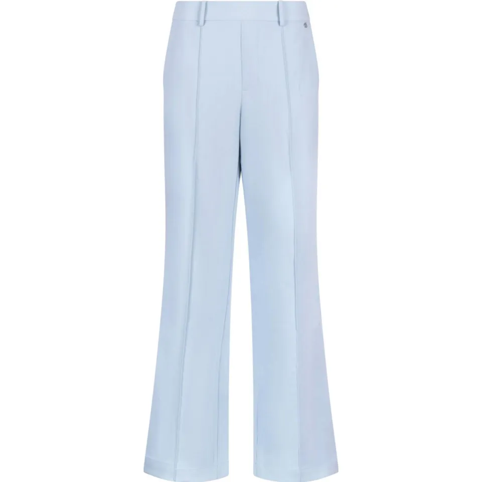 NUKUS wide leg high waist broek lichtblauw, foto 2