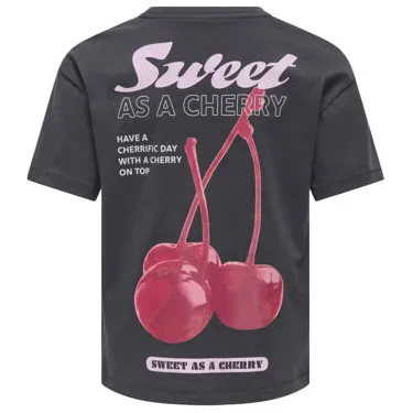 KIDS ONLY GIRL oversized t-shirt met backprint antraciet, foto 3