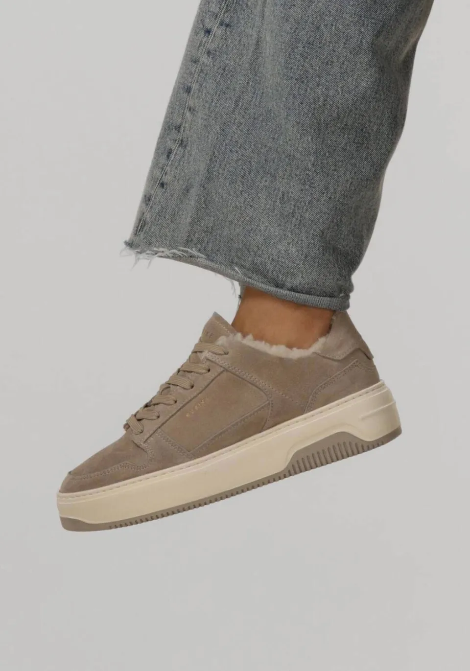 Nubikk Sneakers Basket Teddy Grijs, foto 6
