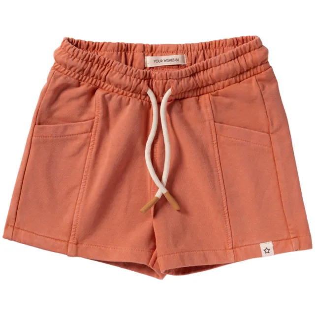 Your Wishes regular waist sweatshort brique, foto 2