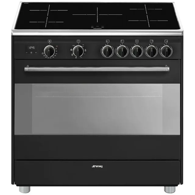 Smeg BG91IAN2 inductiefornuis antraciet
