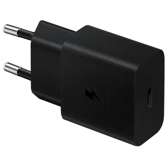 Samsung 15W Power Adapter incl. USB-C naar USB-C kabel (1m) Oplader Zwart