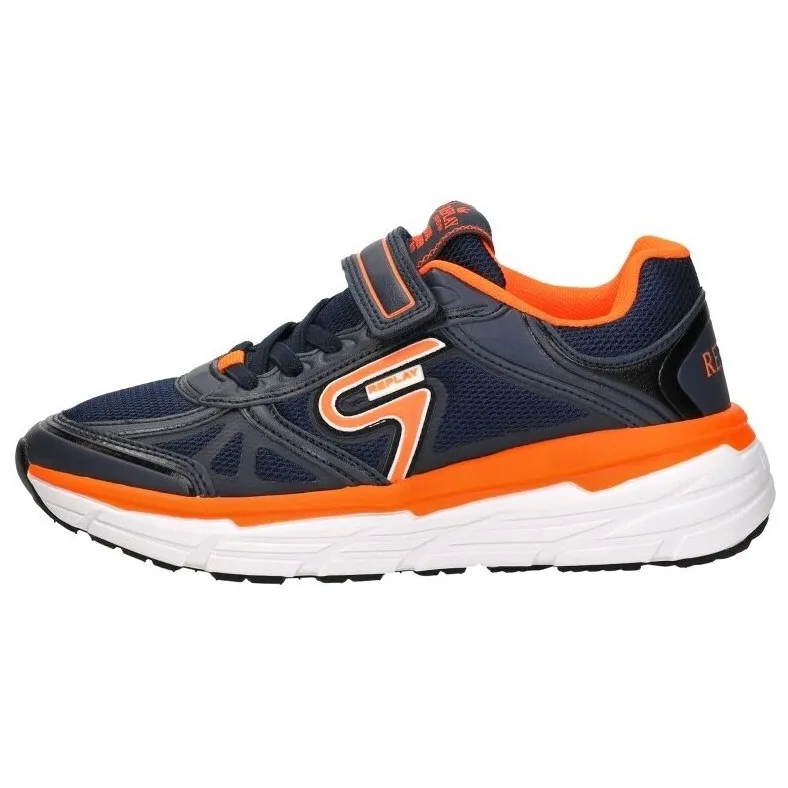 Replay Christal Jr 11 sneakers marineblauw, foto 2