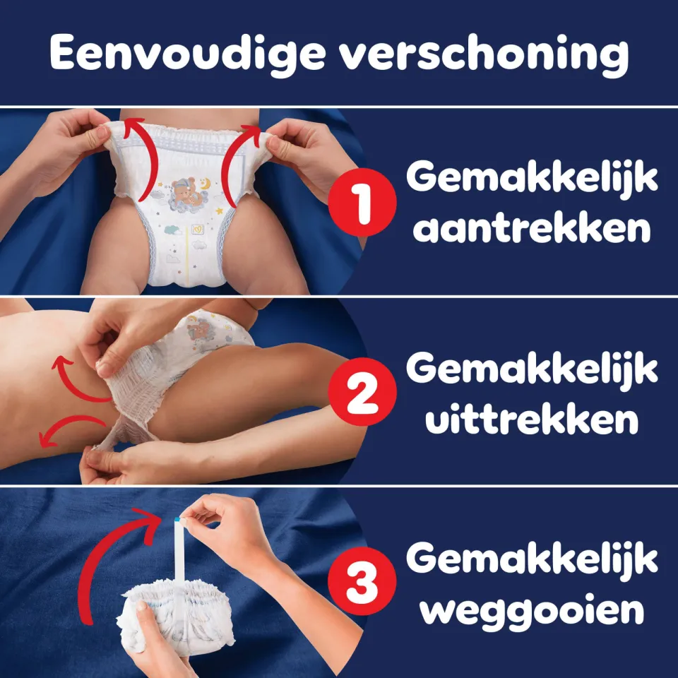 Pampers Baby-Dry Night Pants luierbroekjes, foto 5