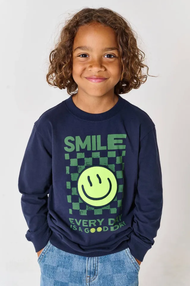 Tumble 'n Dry Leicester longsleeve donkerblauw