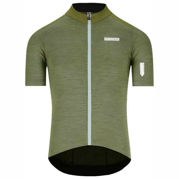 Q36.5 Adventure Tech Merino Jersey - Fietsshirt, olijfgroen