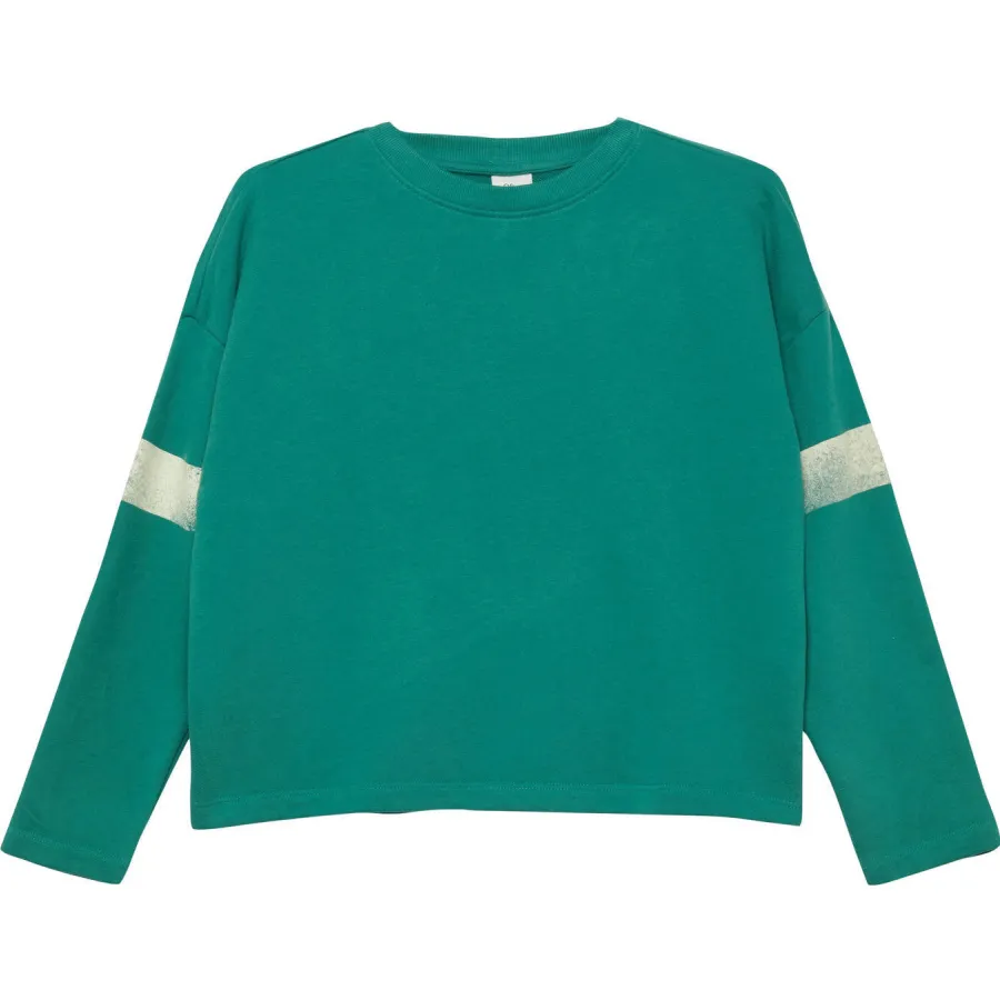 s.Oliver longsleeve met backprint groen meisjes, foto 3