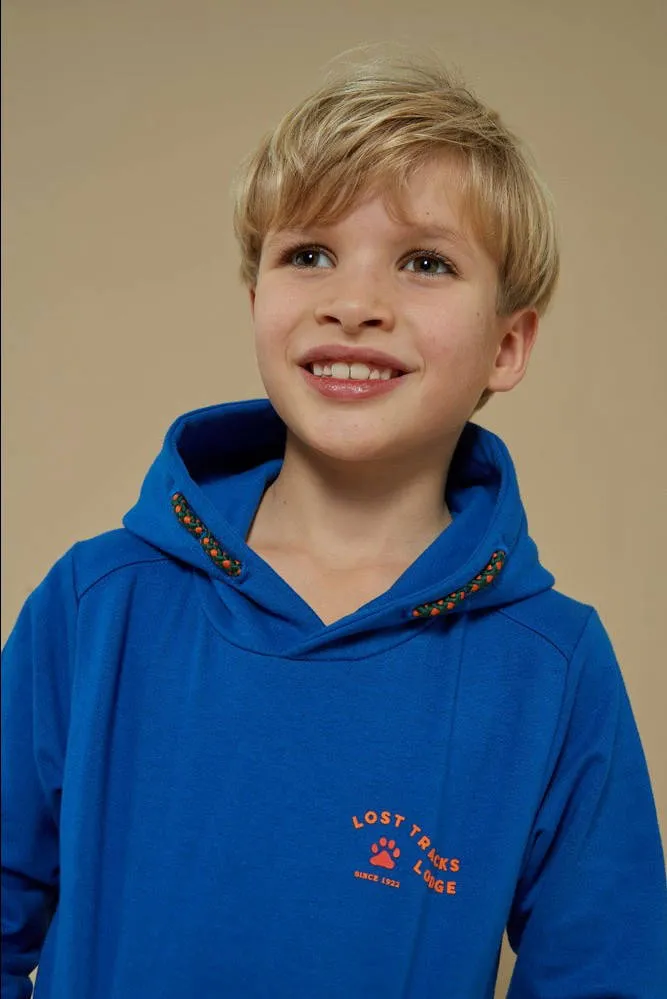 Sturdy hoodie blauw Chasing trails, foto 6