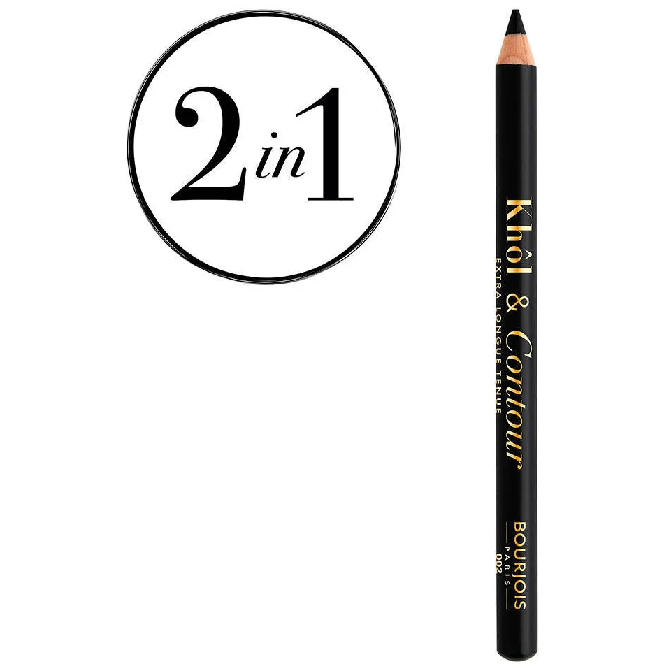 Bourjois Khôl & Contour oogpotlood 002 Ultra Black, foto 6