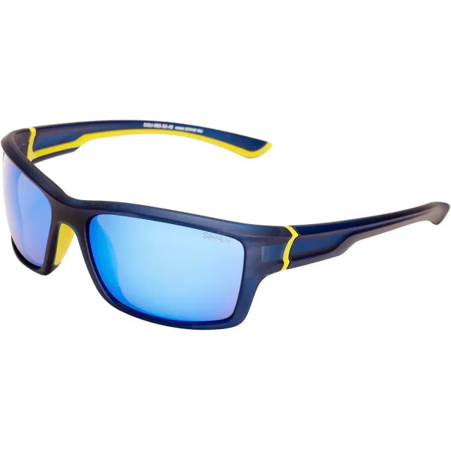 Sinner zonnebril Cayo donkerblauw donkerblauw/geel