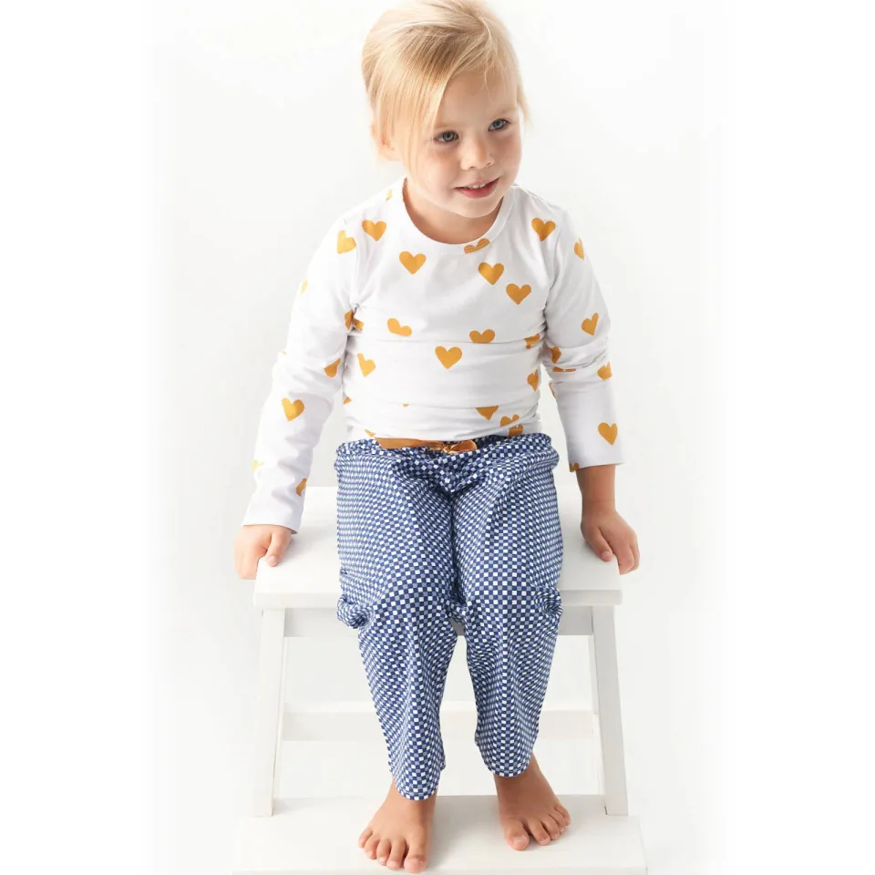 Little Label pyjama wit/blauw/geel, foto 3