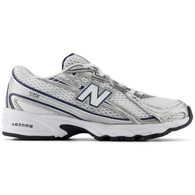 New Balance 740 Bungee mesh sneakers - wit/donkerblauw